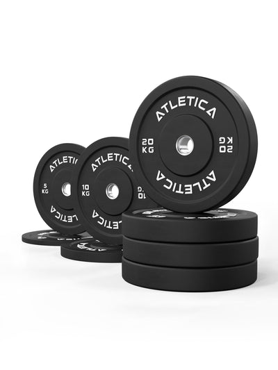 Gewichte Bumper plates: Set 110 kg  | Bumper Plates 110 kg bestehend aus 2x 5 kg ∣ 2x 10 kg ∣ 4x 20 kg