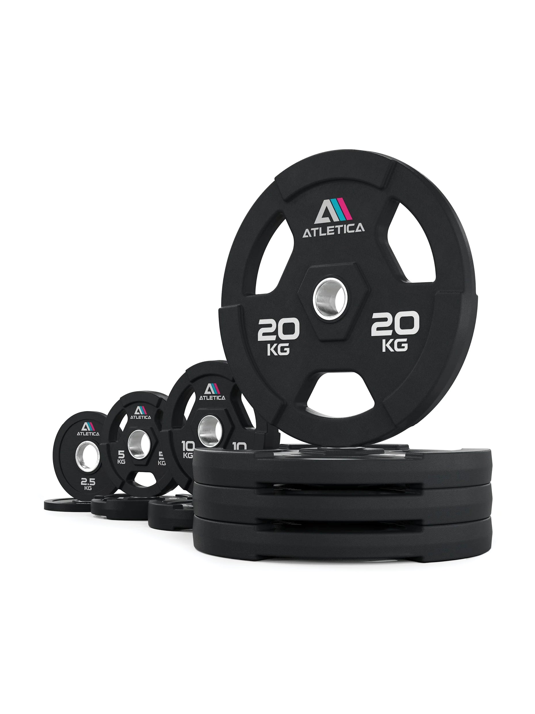 Gewichte Gripper plates: Set 115 kg | Gripper Plates115 kg bestehend aus 2x2,5 kg | 2x5 kg | 2x10 kg | 4x20 kg