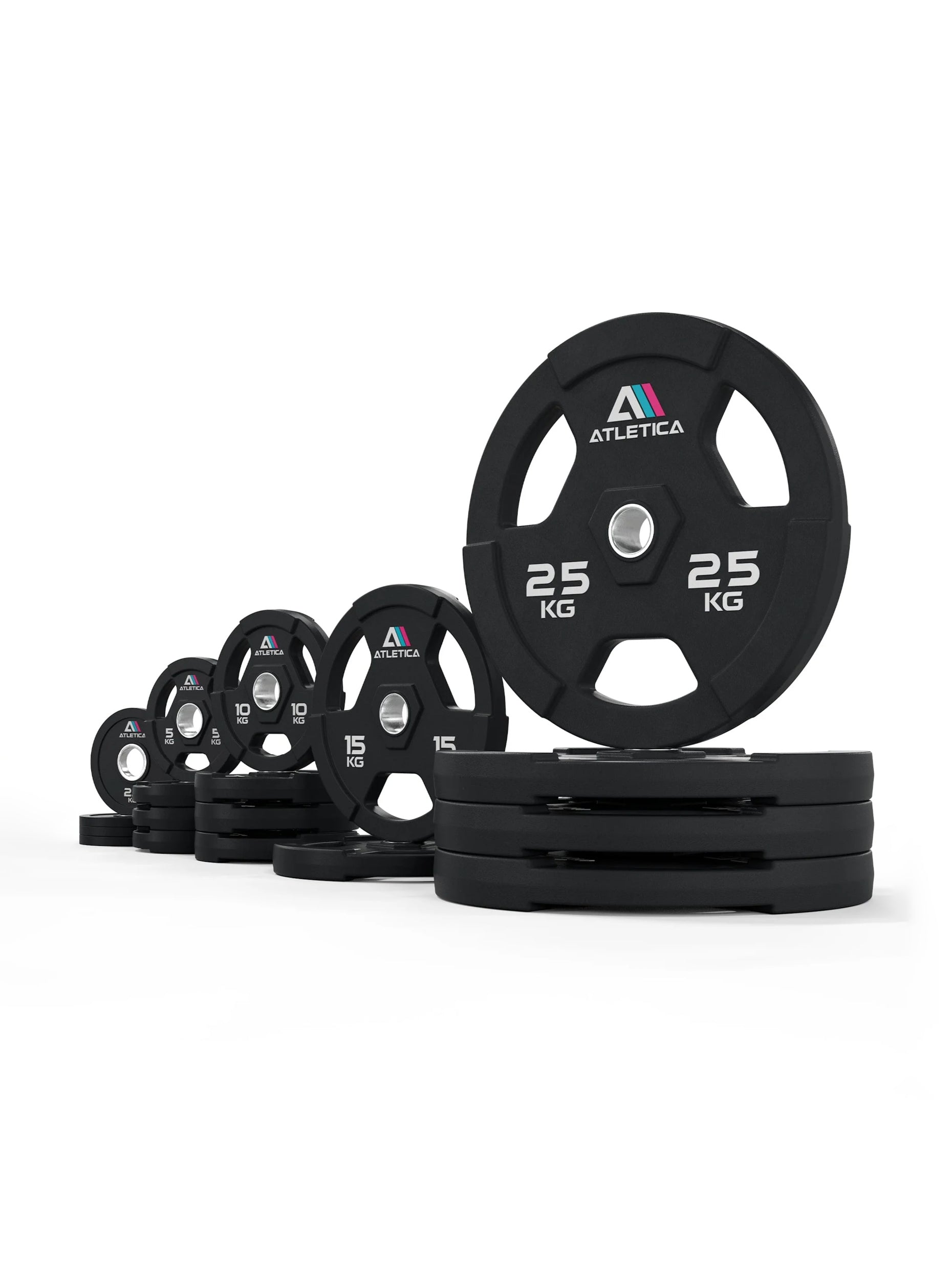 Gewichte Gripper plates: Set 200 kg | Gripper Plates200 kg bestehend aus 4x2,5 kg | 4x5 kg | 4x10 kg | 2x15 kg | 4x25 kg