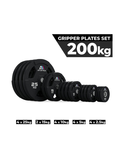 Gewichte Gripper plates: Set 200 kg 