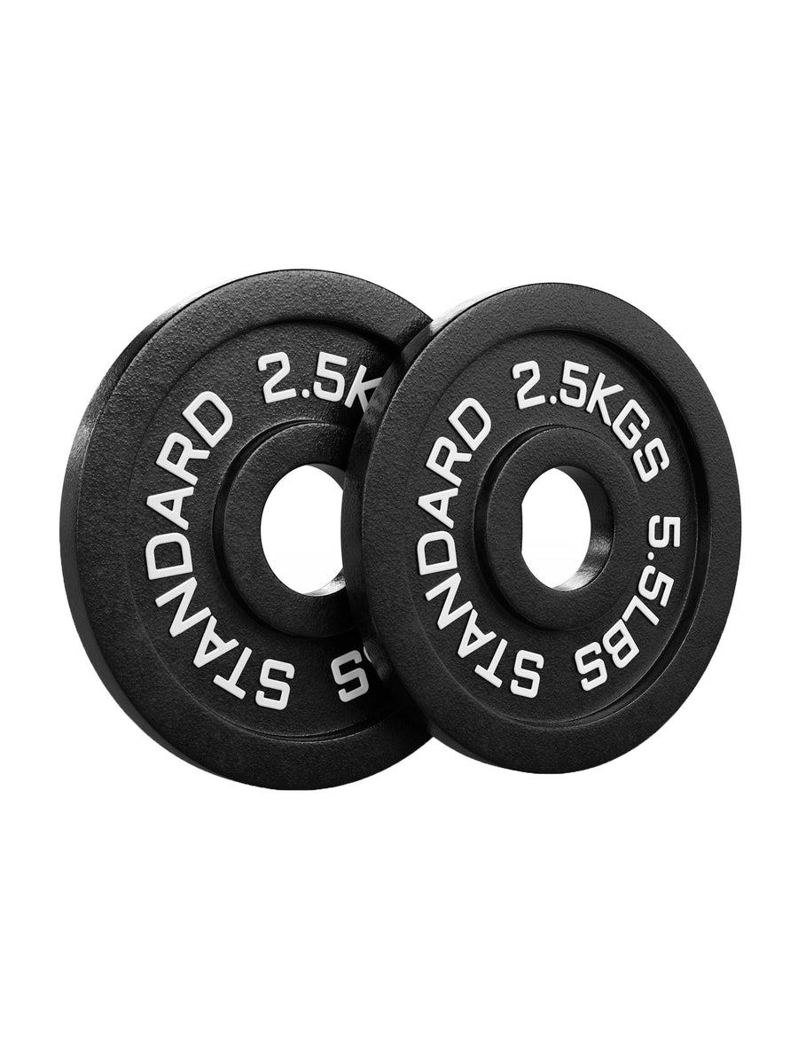 Gewichte > Iron Plates | 50mm (Paar)Gusseisen Hantelscheiben, #size_2-x-2-5kg