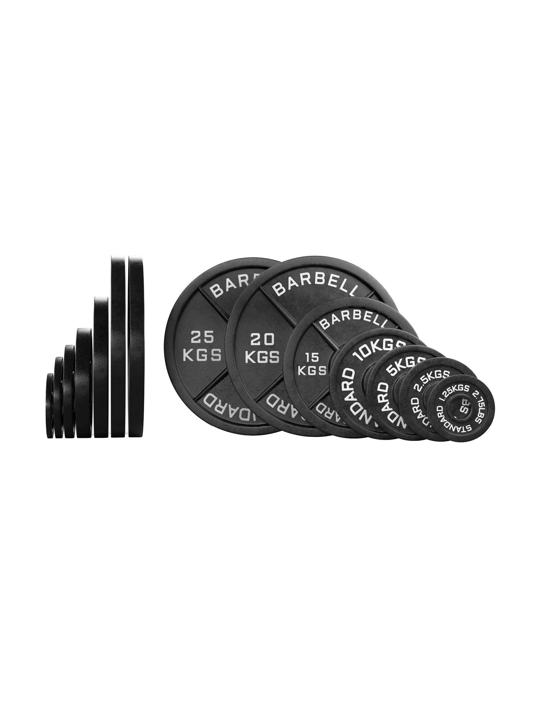 Gewichte Iron plates: 157.5 kg Set ∣ Gusseisen ∣ 50mm