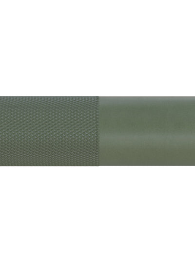 Hantelstangen: Langhantel Beta Powerlifting Langhantel, Entfessele Dein Powerlifting-Potential | 20kg | IPF-Markierung | Chrome / Military Green | 1200kg Belastbarkeit #color_military-green