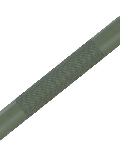 Hantelstangen: Langhantel Beta Powerlifting Langhantel, Entfessele Dein Powerlifting-Potential | 20kg | IPF-Markierung | Chrome / Military Green | 1200kg Belastbarkeit #color_military-green