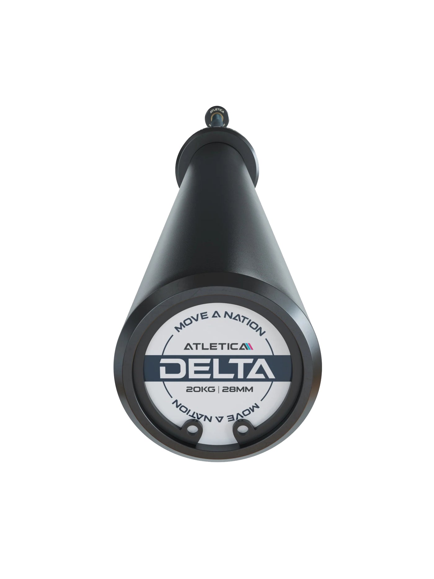 Delta Set: Delta Hybrid Stange| 75kg Hantelscheiben | Alu-Hantelverschlüsse | Für Gewichtheben, Powerlifting und CrossFit | Ø 50mm, #delta-hybrid-barbell-farbe_dark-blue