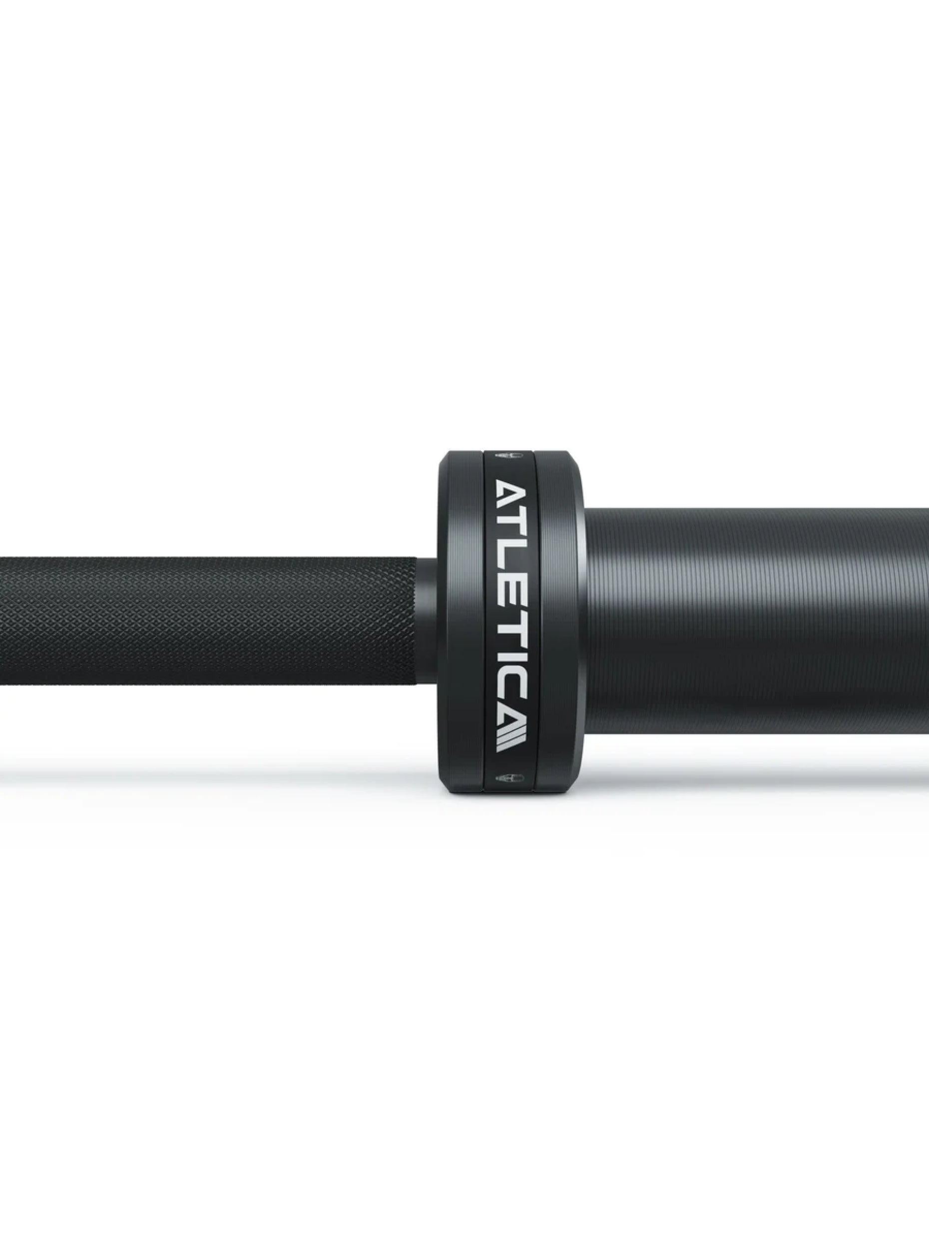 Hantelstangen Delta Set: Delta Hybrid Stange| 75kg Hantelscheiben | Alu-Hantelverschlüsse | Für Gewichtheben, Powerlifting und CrossFit | #material_tripple-black