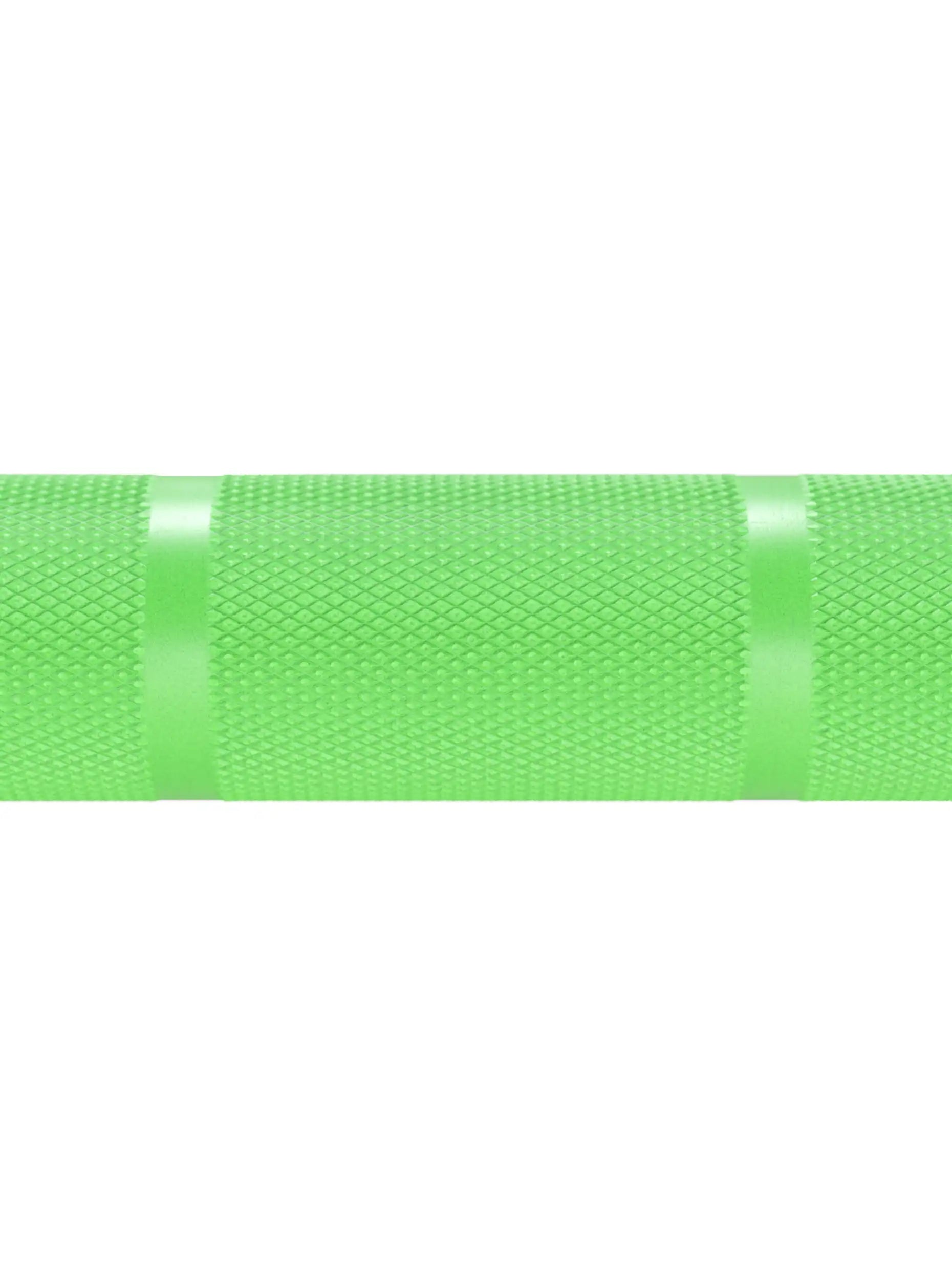 Hantelstangen, Delta Hybrid-Langhantel Electric Green: Für Weightlifting, Powerlifting und Functional Training | 20kg | IPF- & IWF-Markierungen | 1000kg Belastbarkeit