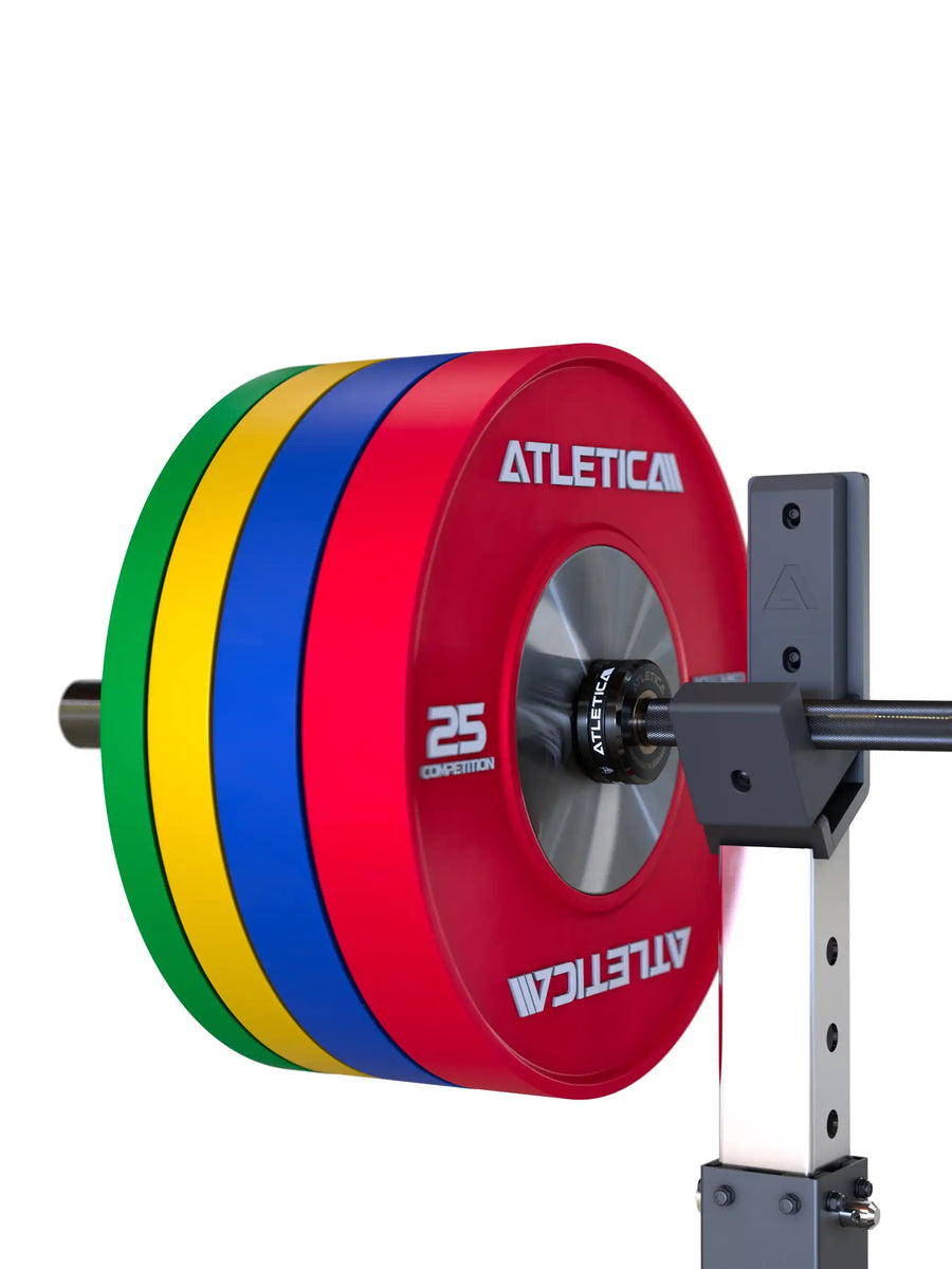 Hantelstangen, Delta Hybrid-Langhantel Tripple Black: Für Weightlifting, Powerlifting und Functional Training | 20kg | IPF- & IWF-Markierungen | 1000kg Belastbarkeit