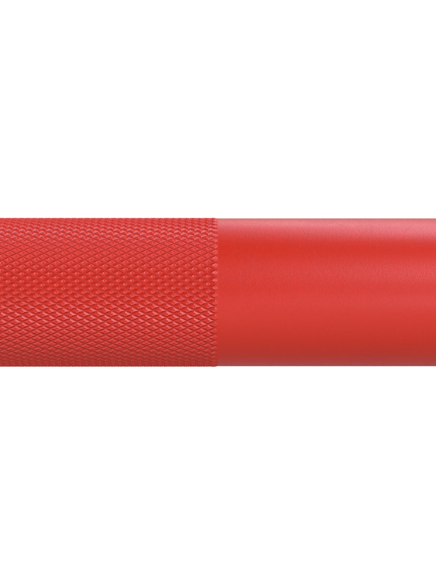 Hantelstangen: Langhantel Gamma Powerlifting Langhantel | 20kg | IPF- & IWF-Markierungen | Chrome / Sportscar Red | 1200kg Belastbarkeit #color_sportscar-red