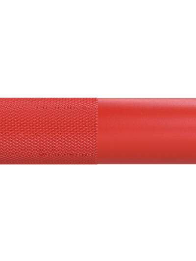 Hantelstangen: Langhantel Gamma Powerlifting Langhantel | 20kg | IPF- & IWF-Markierungen | Chrome / Sportscar Red | 1200kg Belastbarkeit #color_sportscar-red