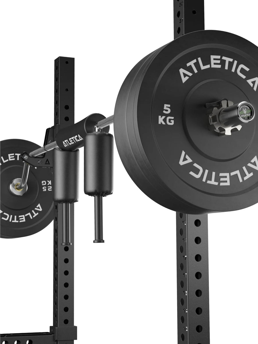 Safety Squat Bar: Angenehme Griffe/Polster 