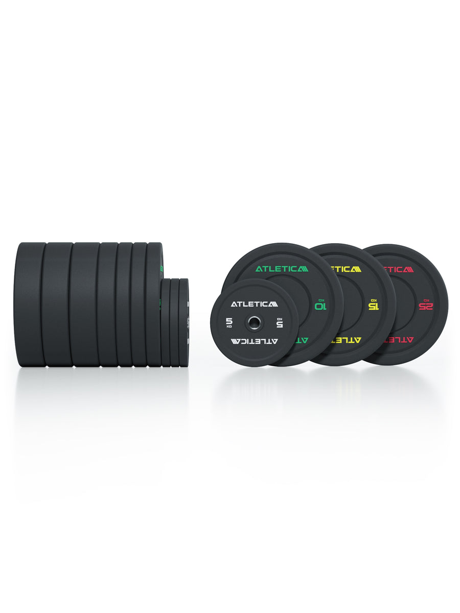 High Temp Bumper Plates Set: #variante_190kg