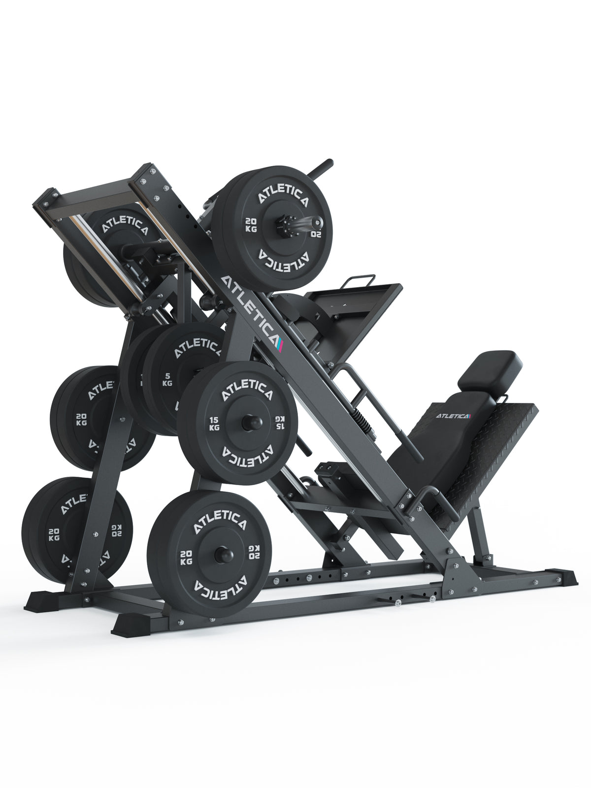 Magna Row ATLETICA Beinpresse Hive | Premium Kraftstation für zuhause