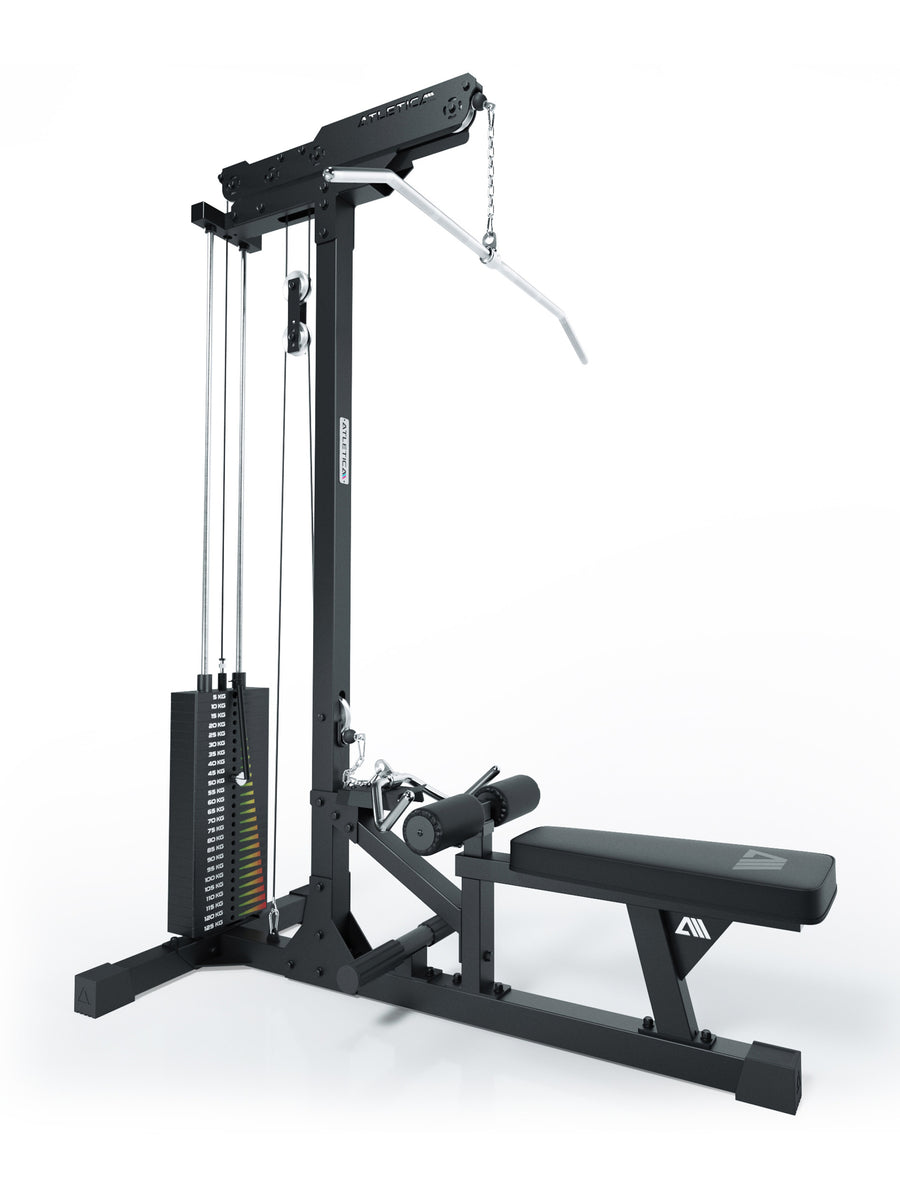 Lat Pulldown med Roddstation | 204 cm Höjd