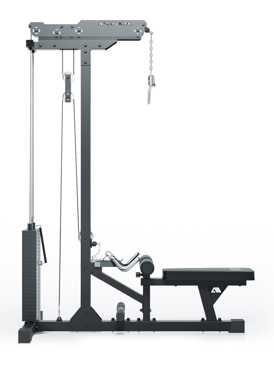 Lat Pulldown med Roddstation | 204 cm Höjd