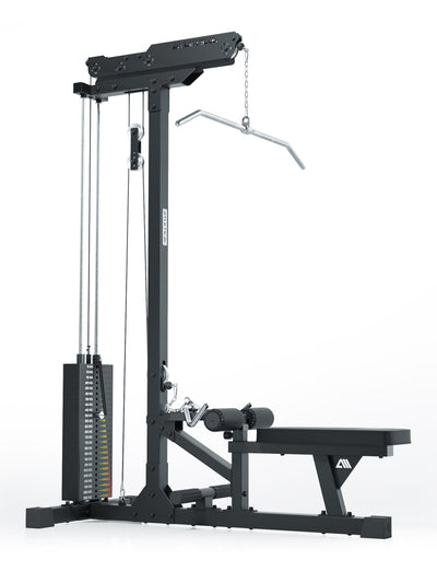 Lat Pulldown med Roddstation | 204 cm Höjd