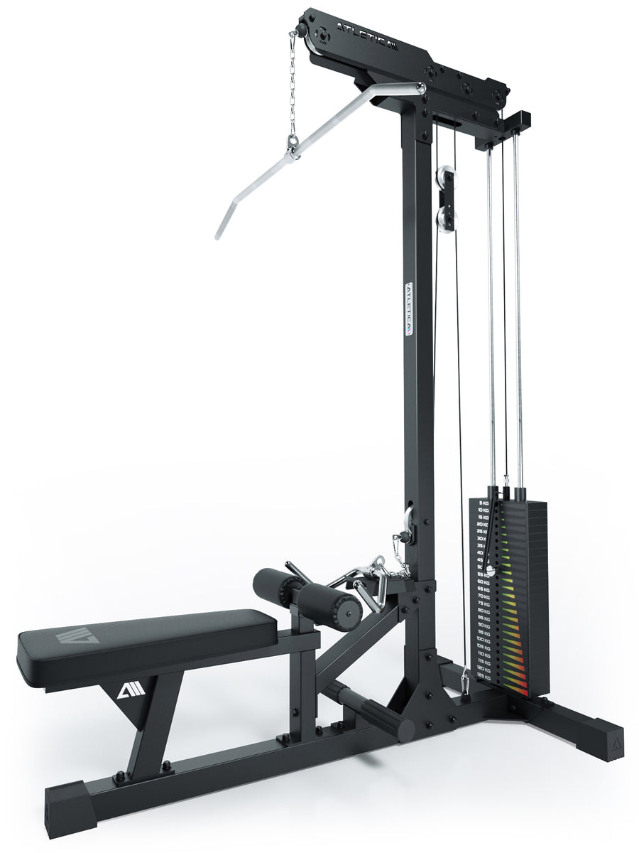 Lat Pulldown med Roddstation | 204 cm Höjd