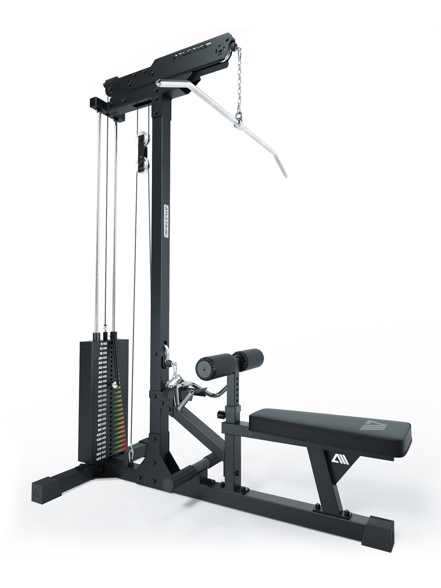 Lat Pulldown med Roddstation | 204 cm Höjd