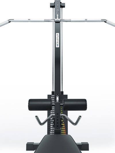 Lat Pulldown med Roddstation | 204 cm Höjd