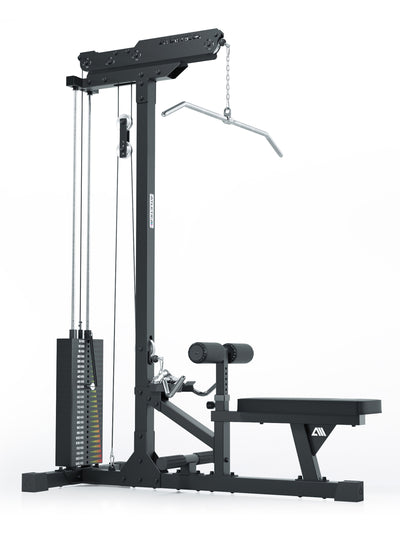 Lat Pulldown med Roddstation | 204 cm Höjd