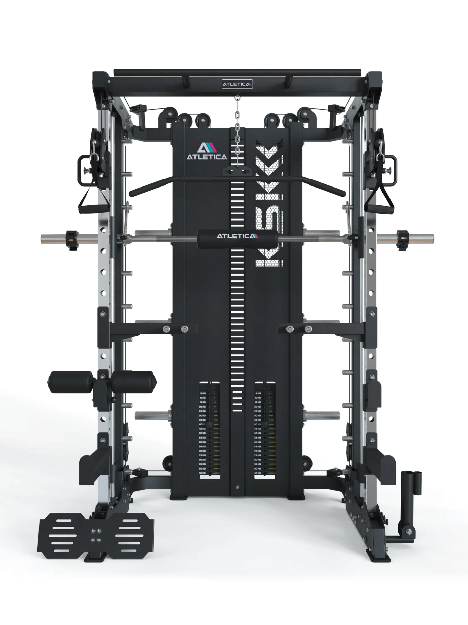 Multipresse KSK Combat mit Hantelbank Set: Smith Machine, #variants_ksk-basic