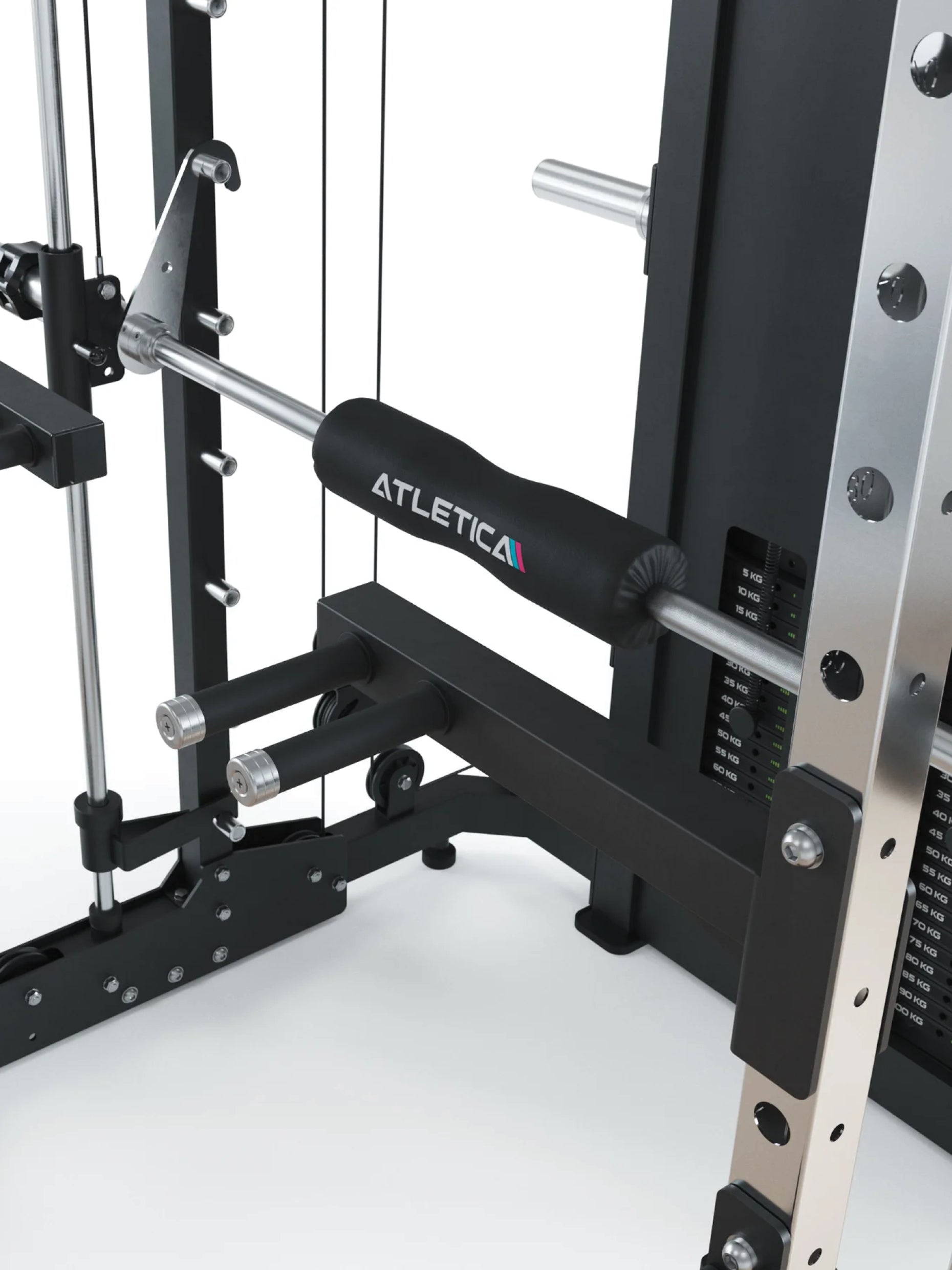 Multipresse KSK Combat mit Hantelbank Set: Smith Machine, #variants_ksk-+-jammer-arms-+-b2-legmaster-bench