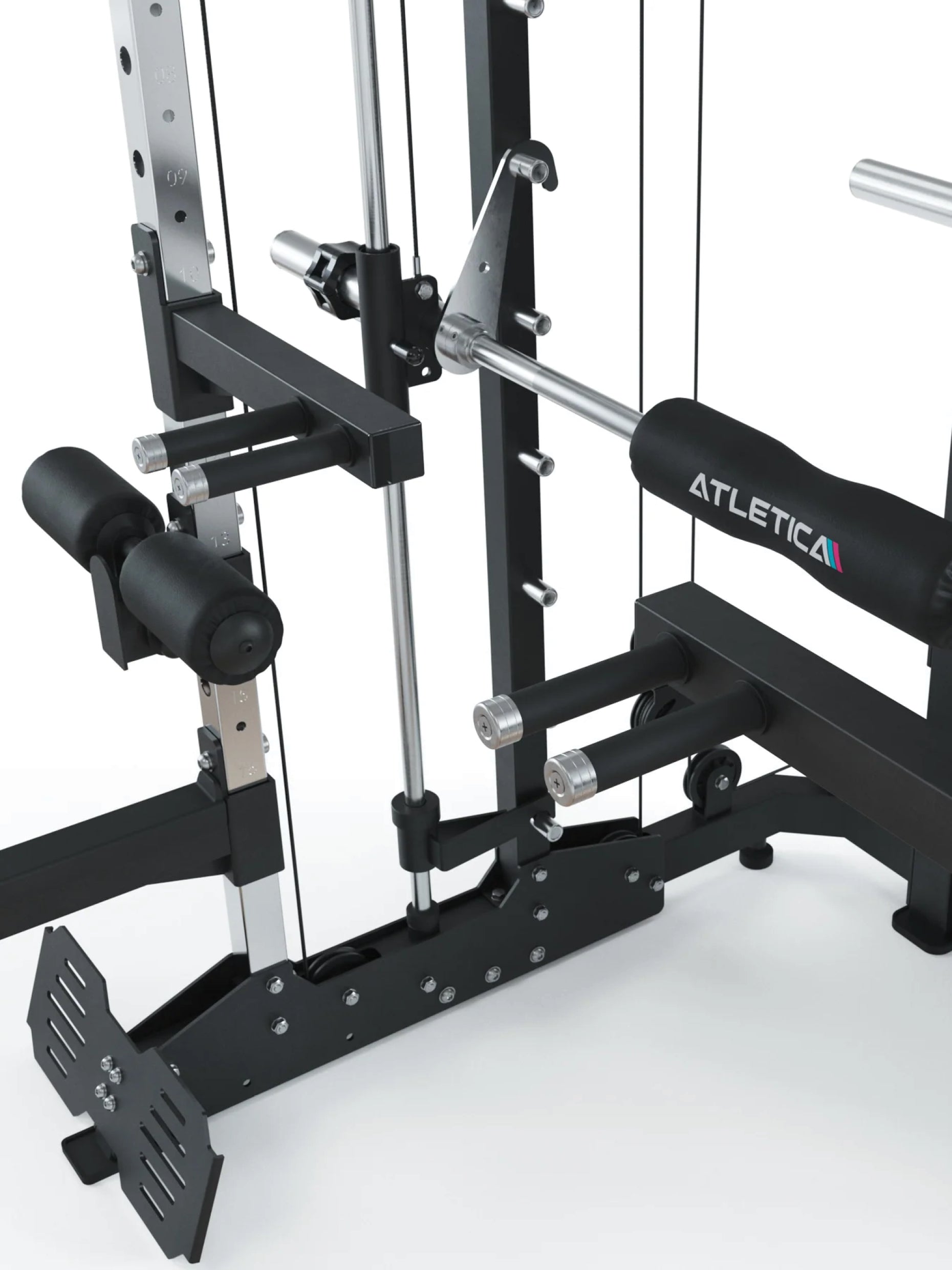 Multipresse KSK Combat mit Hantelbank Set, hohe Rahmenstabilität, #variants_ksk-+-jammer-arms-+-b2-legmaster-bench