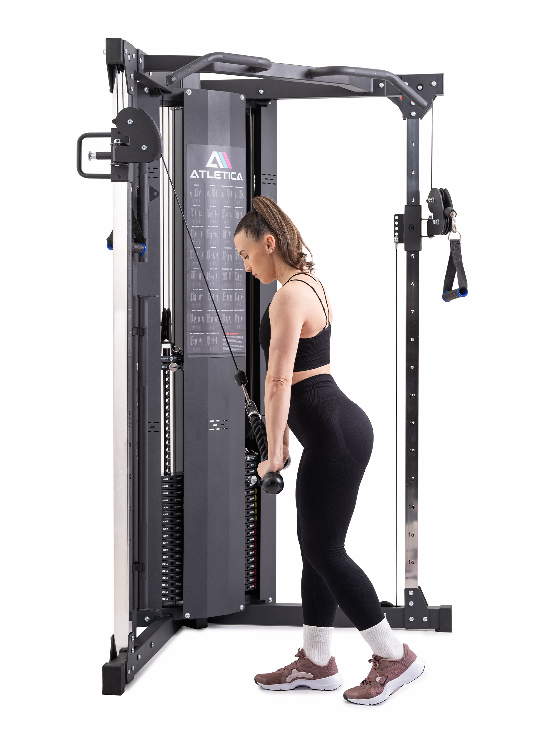 Kabelzug Kraftstation X-Five, Cable Pulldown,  #size_195-cm