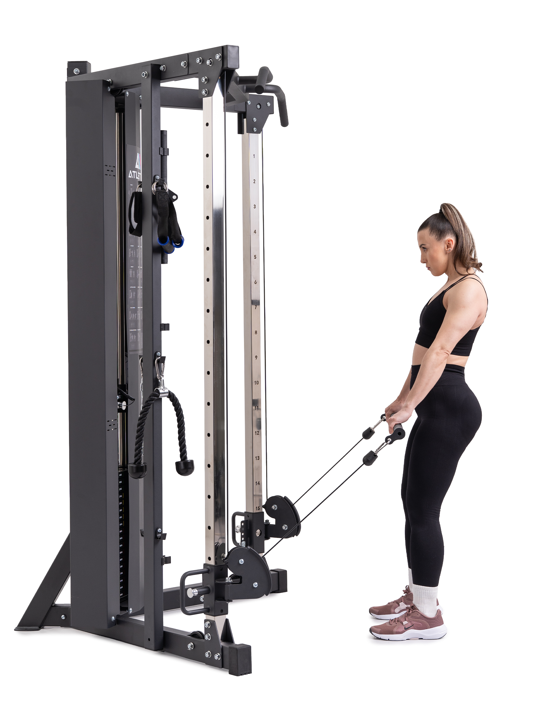 X-Five Kraftstation Rudern am Kabelzug: #size_195-cm