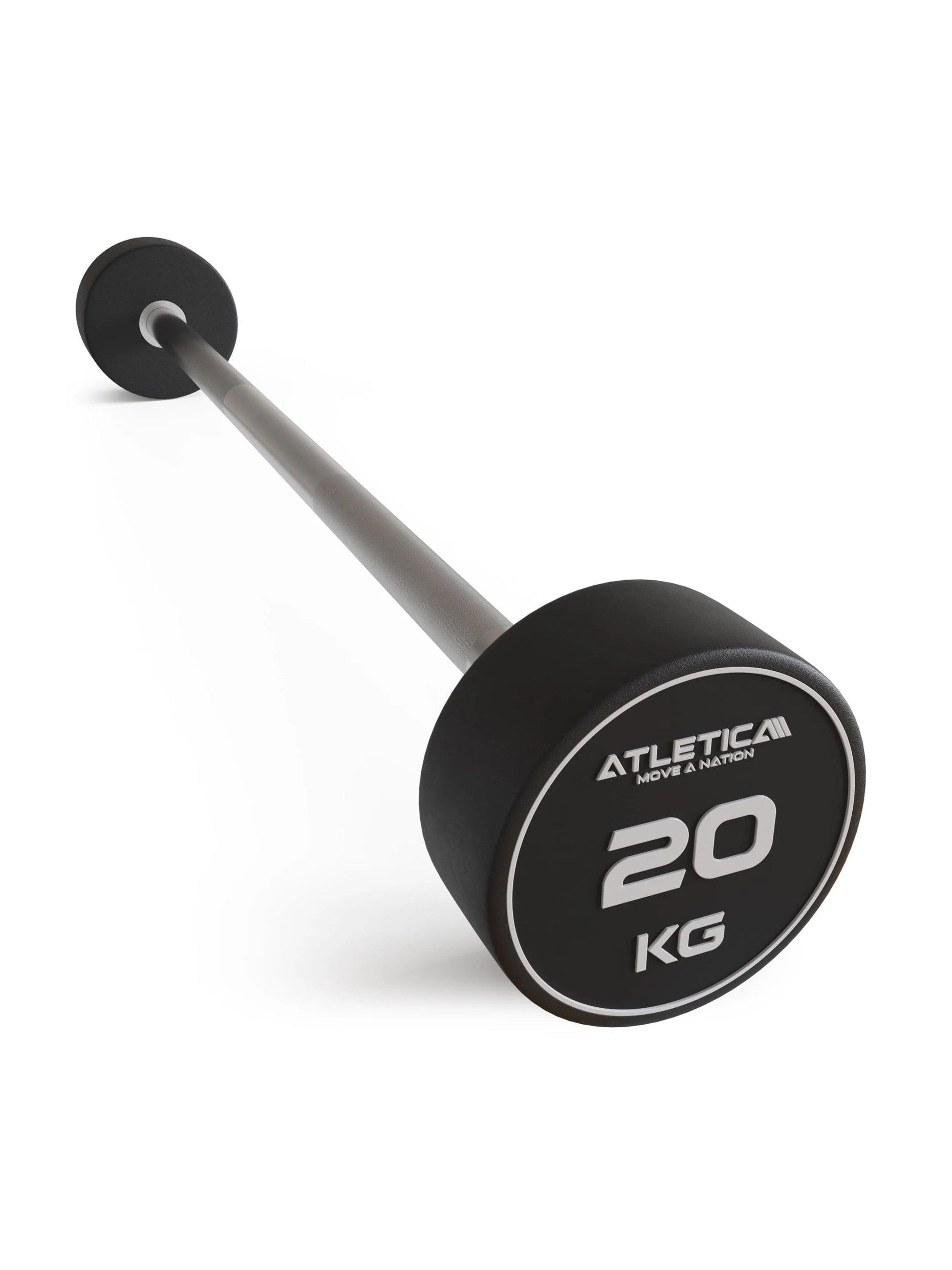 Langhantel in premium Design und Qualität | Edel, robust und geruchsfrei | Einzeln | #size_20-kg