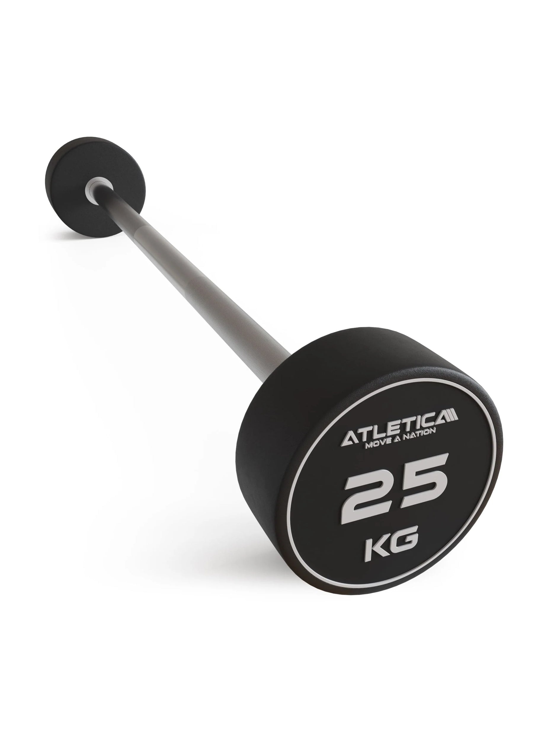 Langhantel in premium Design und Qualität | Edel, robust und geruchsfrei | Einzeln | #size_25-kg