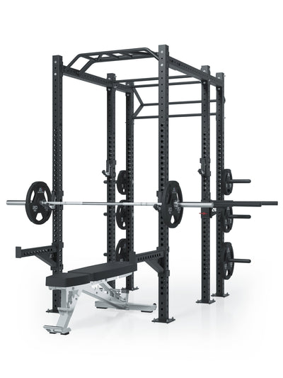 Outdoor Series Power Rack, Hantelbank und Hantelstange