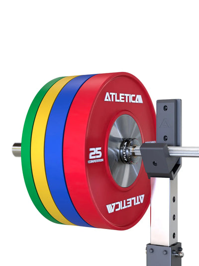 Hantelstangen, Delta Hybrid-Langhantel Chrome: Für Weightlifting, Powerlifting und Functional Training | 20kg | IPF- & IWF-Markierungen | 1000kg Belastbarkeit