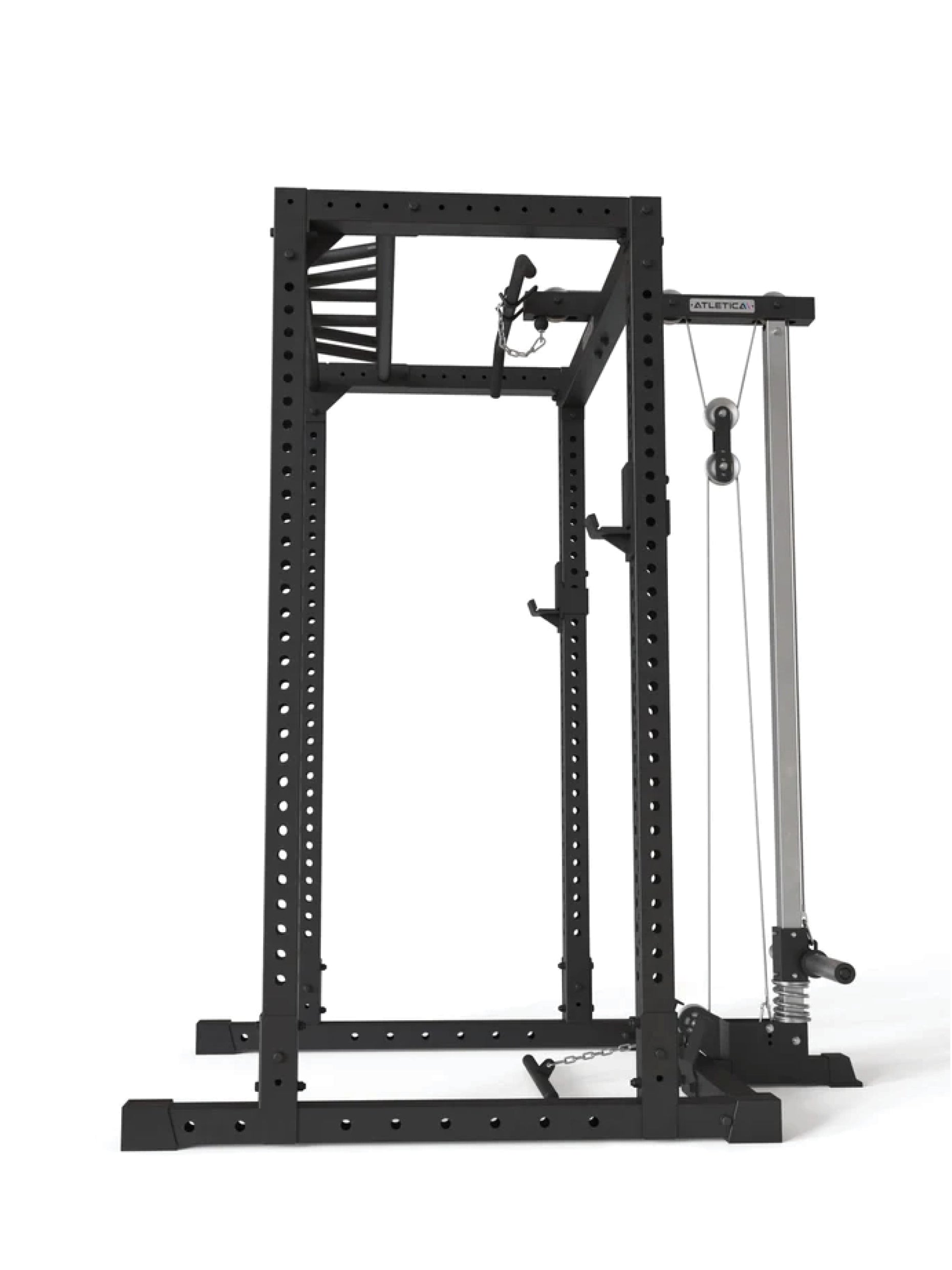Squat Rack R7-Base Plate 128 kg Eigengewicht | Modular erweiterbar | in zwei Höhen verfügbar, #size_204-cm