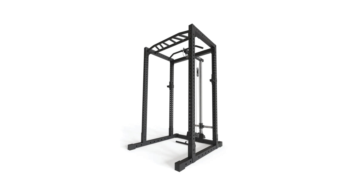 ATLETICA R7-Base Power Rack | Lat Pulldown & Pull-Up Bar
