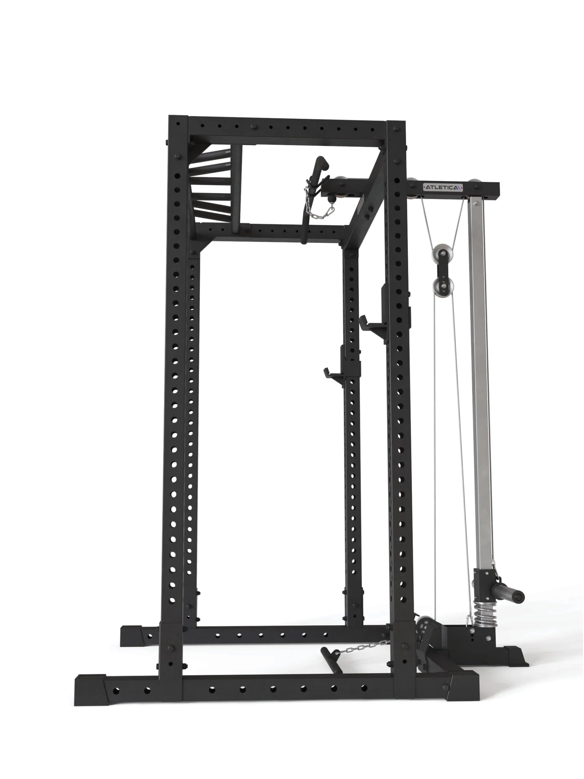 Squat Rack R7-Base Plate 128 kg Eigengewicht | Modular erweiterbar | in zwei Höhen verfügbar, #size_224-cm