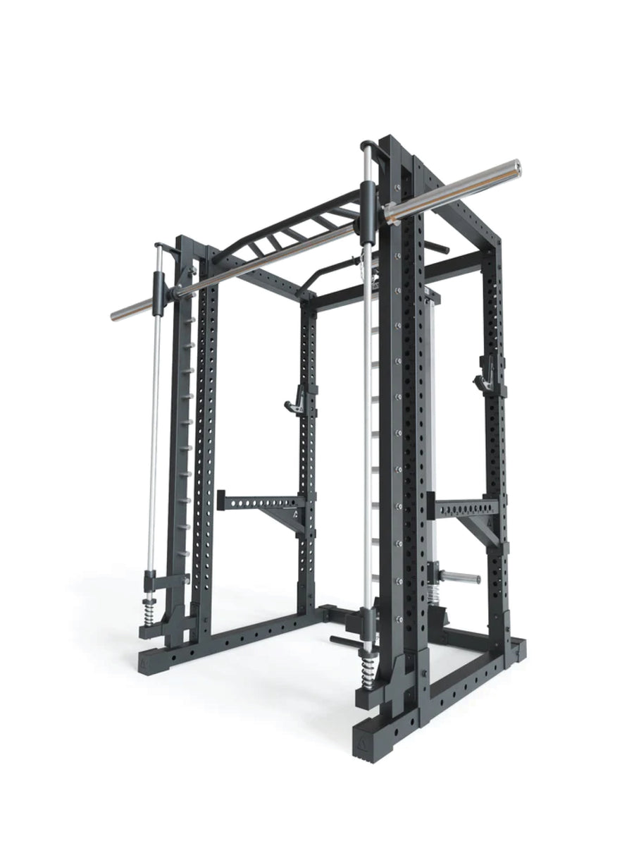 Full Rack R7-Forge: Squat Rack mit Smith Machine, #size_200-cm