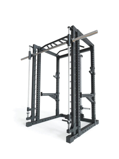 Full Rack R7-Forge: Squat Rack mit Smith Machine, #size_220-cm