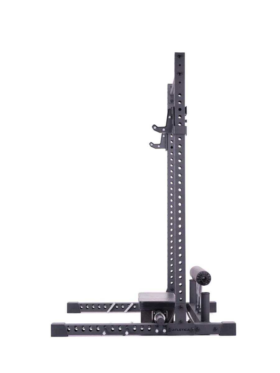 Power Rack R7-GHD Squat Rack: 194 cm Höhe | 77 kg | Pull-Up Bar, Premium J-Hooks, Bar Holder & Band Pegs