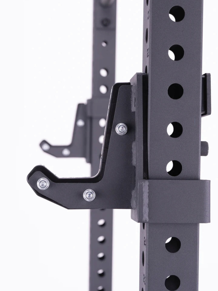 Squat Rack R7-GHD Rack: 194 cm Höhe | 77 kg | Pull-Up Bar, Premium J-Hooks, Bar Holder & Band Pegs