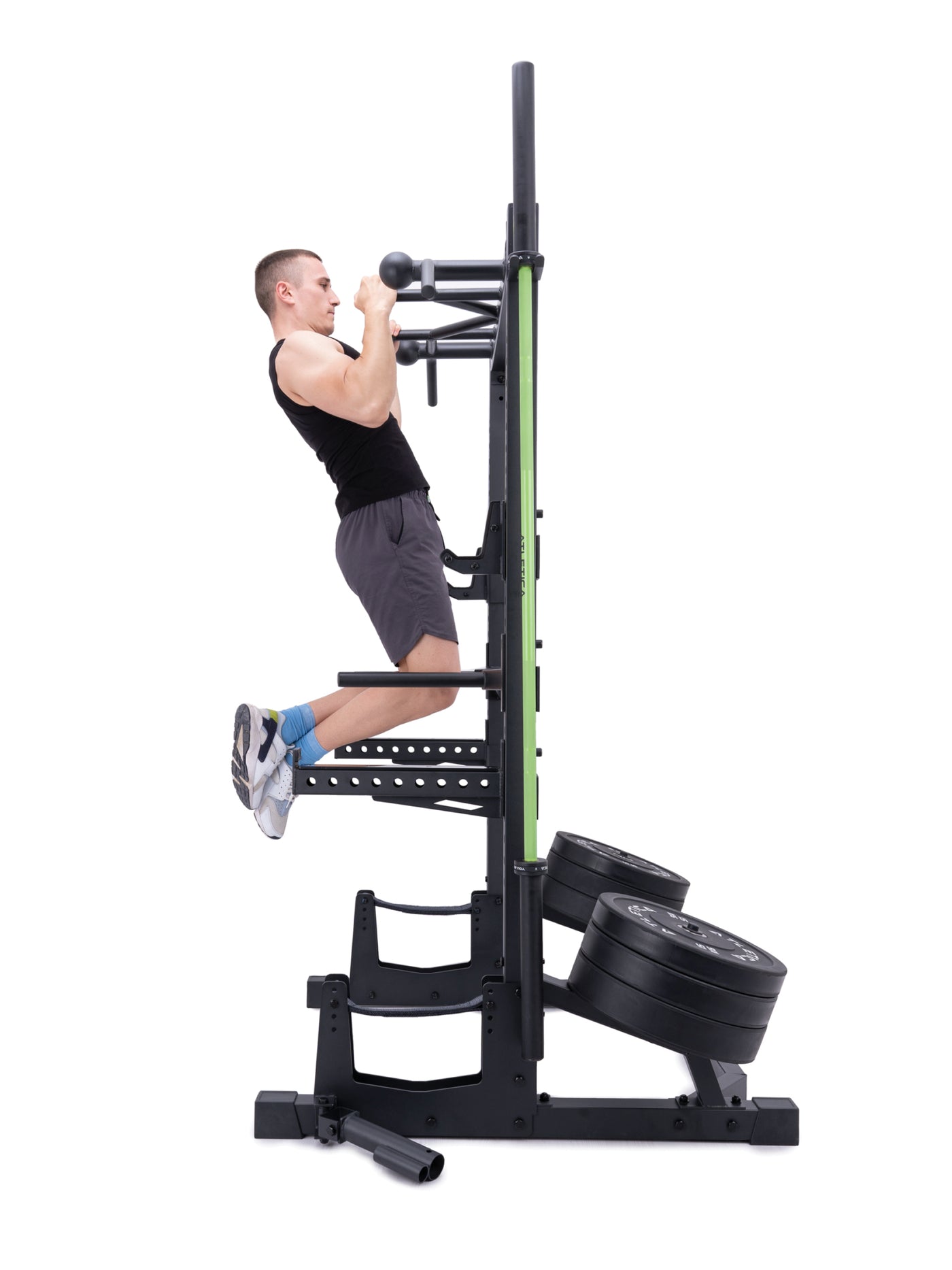 ATLETICA R7 Half Rack | Squat Rack inkl. Deadlift Station