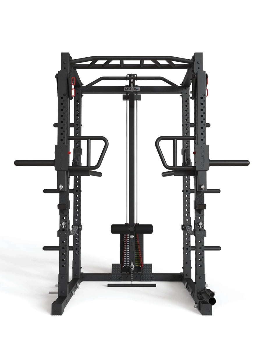 Power Rack R7-Helix: 90kg oder 120kg Stack Weight Squat Rack, #size_220-cm