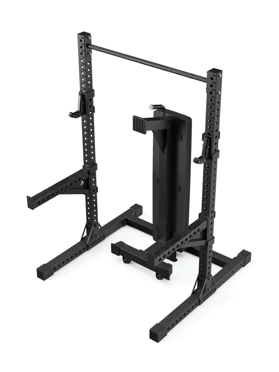 ATLETICA R7 Squat Rack | Ghost Set | Inkl. Hantelbank