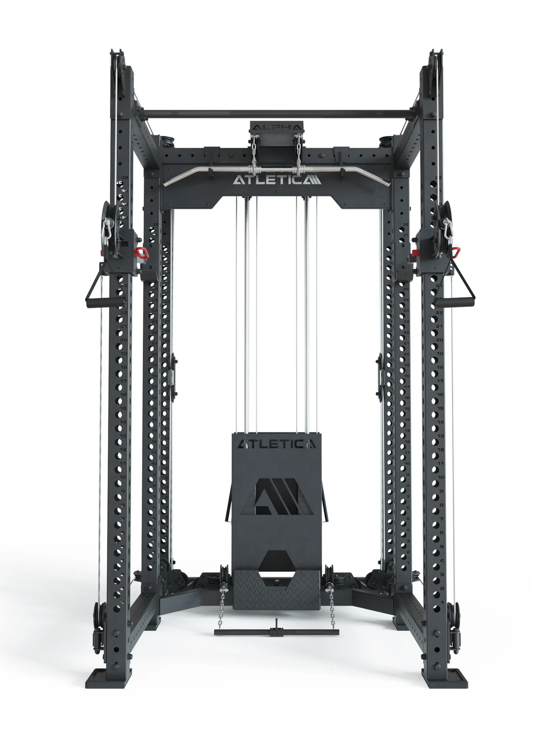 ATLETICA R8-Alpha Power Rack| Latzug & Kabelzug Station