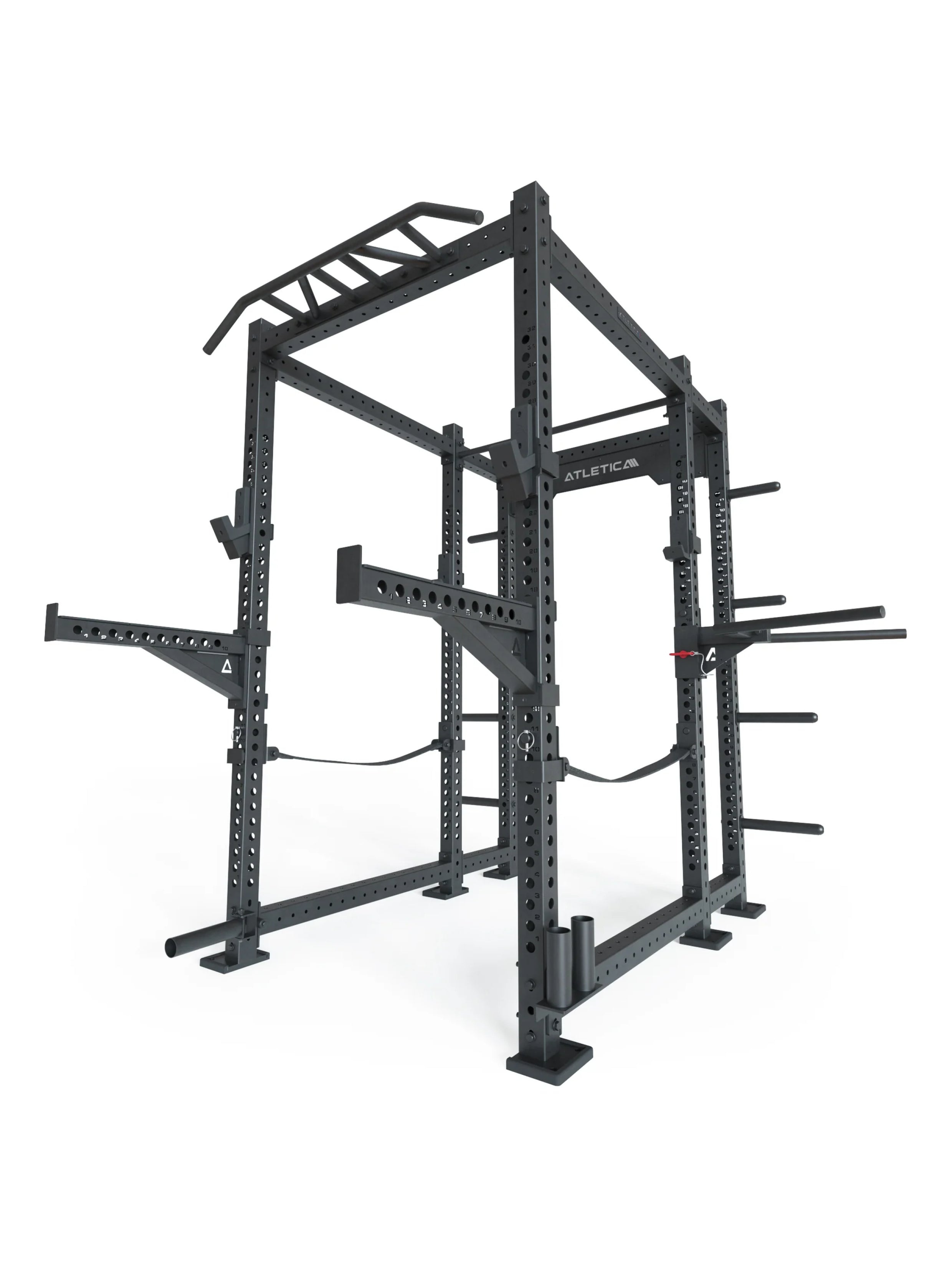 R8-ShockWave Power Rack: #material_schwarz