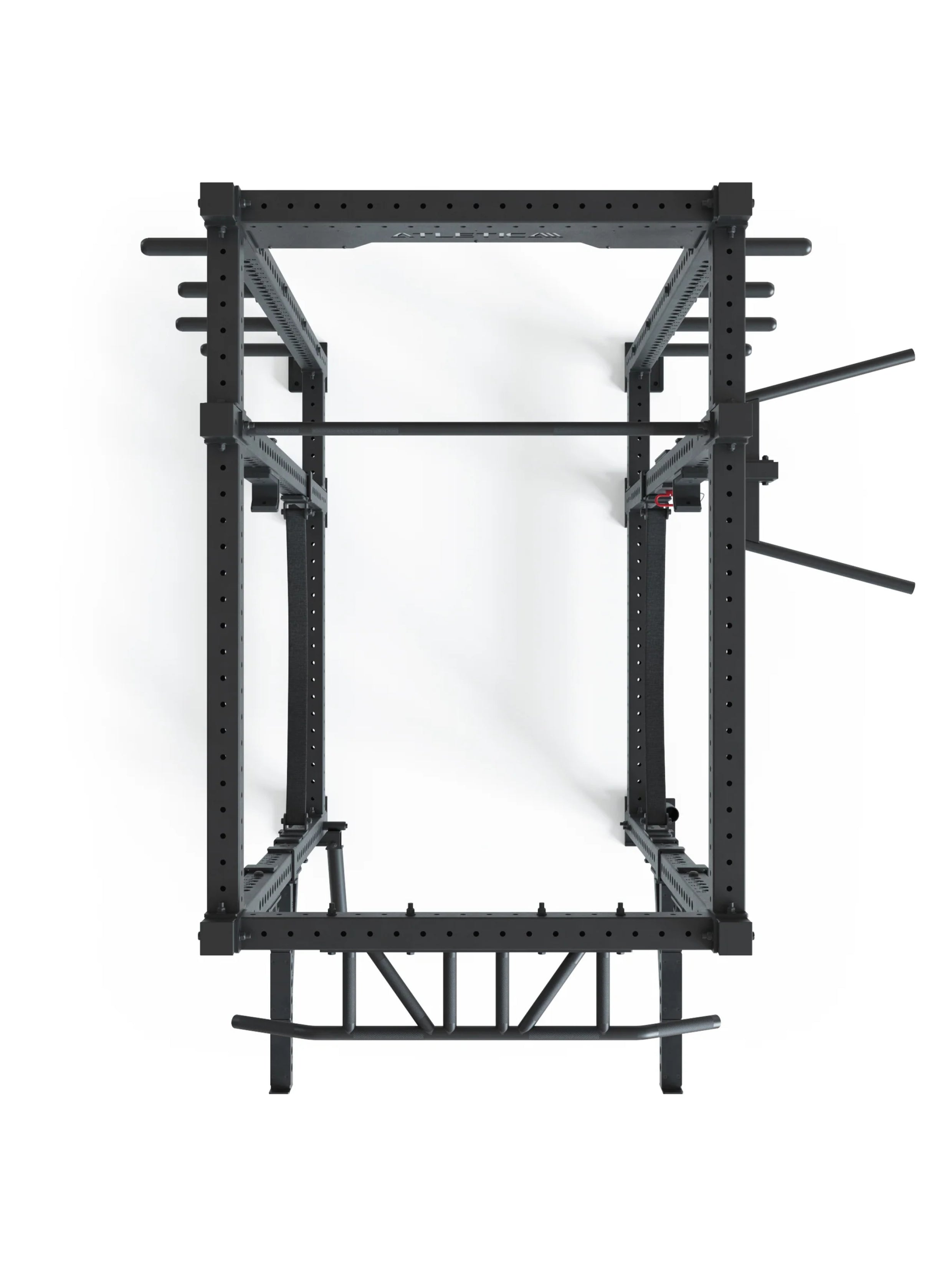 R8-ShockWave Power Racks R8-Serie: #material_schwarz