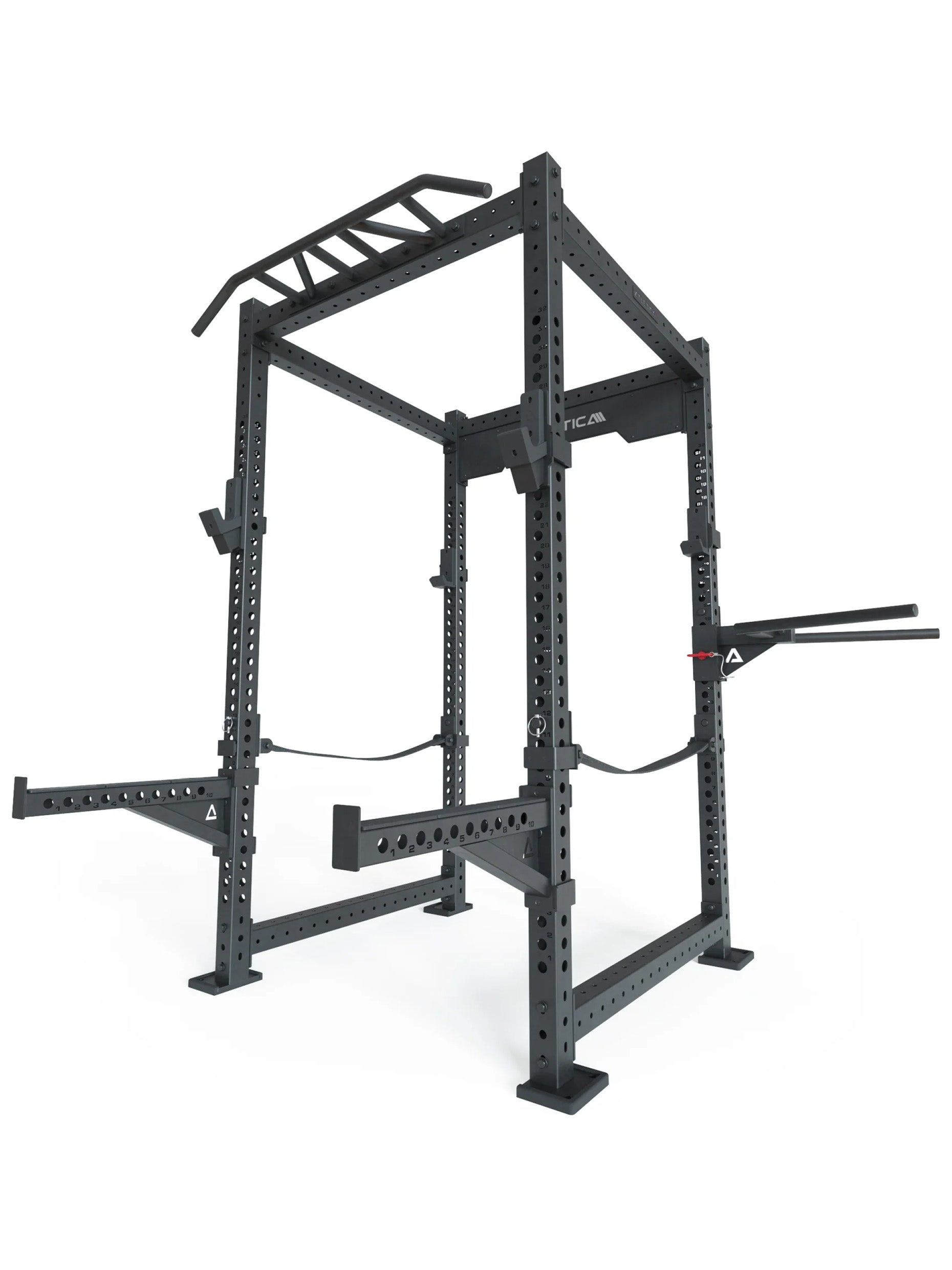 ATLETICA R8-SoundWave Power Rack | Dip & Pull-Up Bar