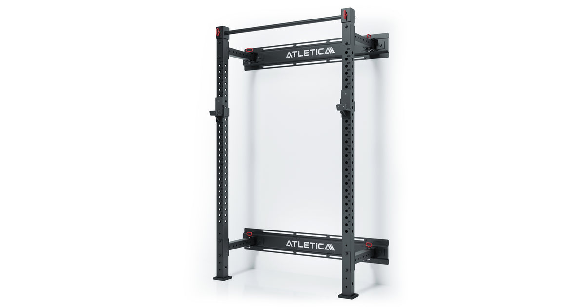 ATLETICA R7 Wall Rack | Klappbar | Für zuhause oder Fitnessstudio