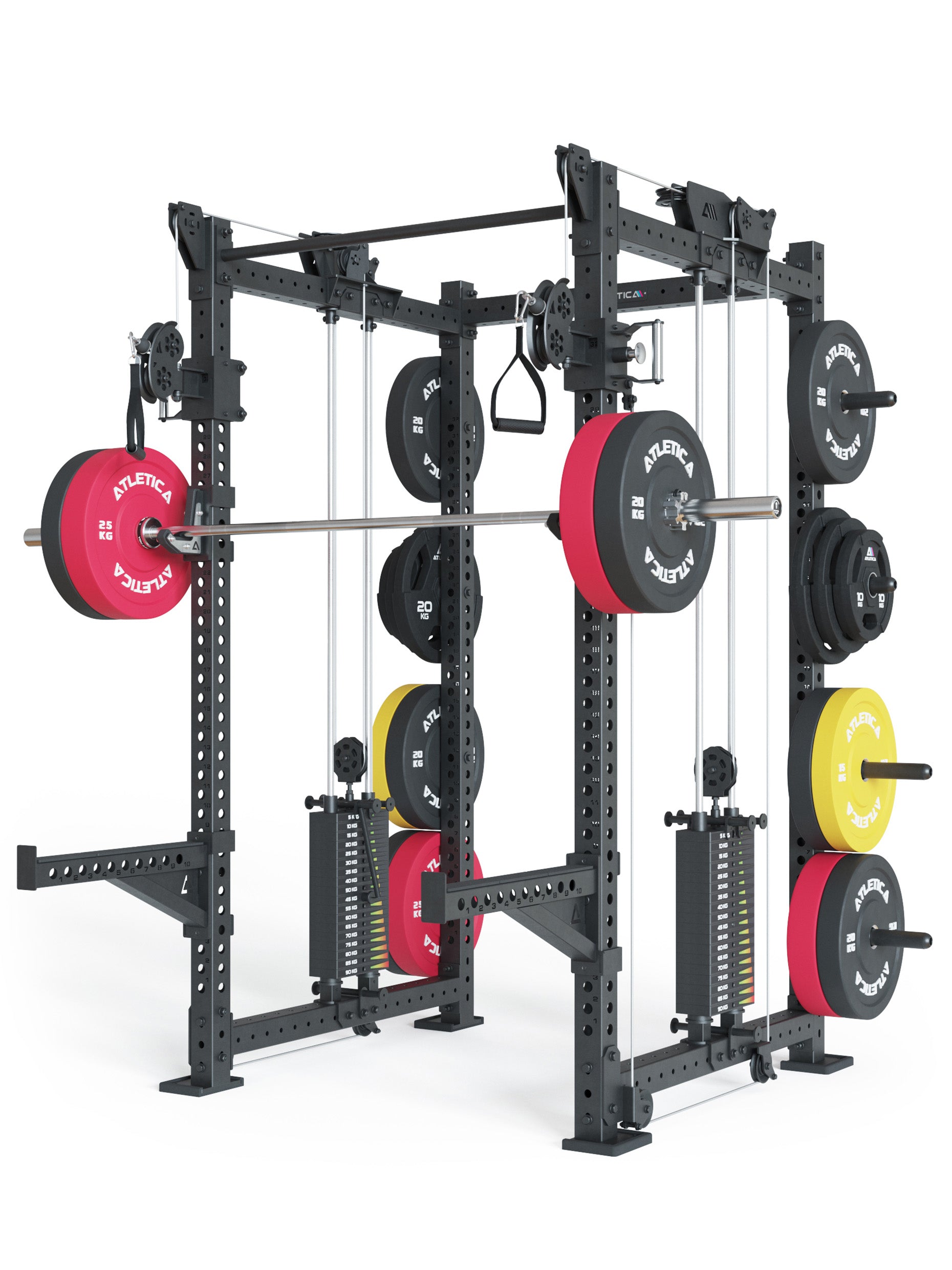 Power Rack: R8 Bradley | Modular ausbaubar mit Multipressen und Jammer Armen, #size_lang