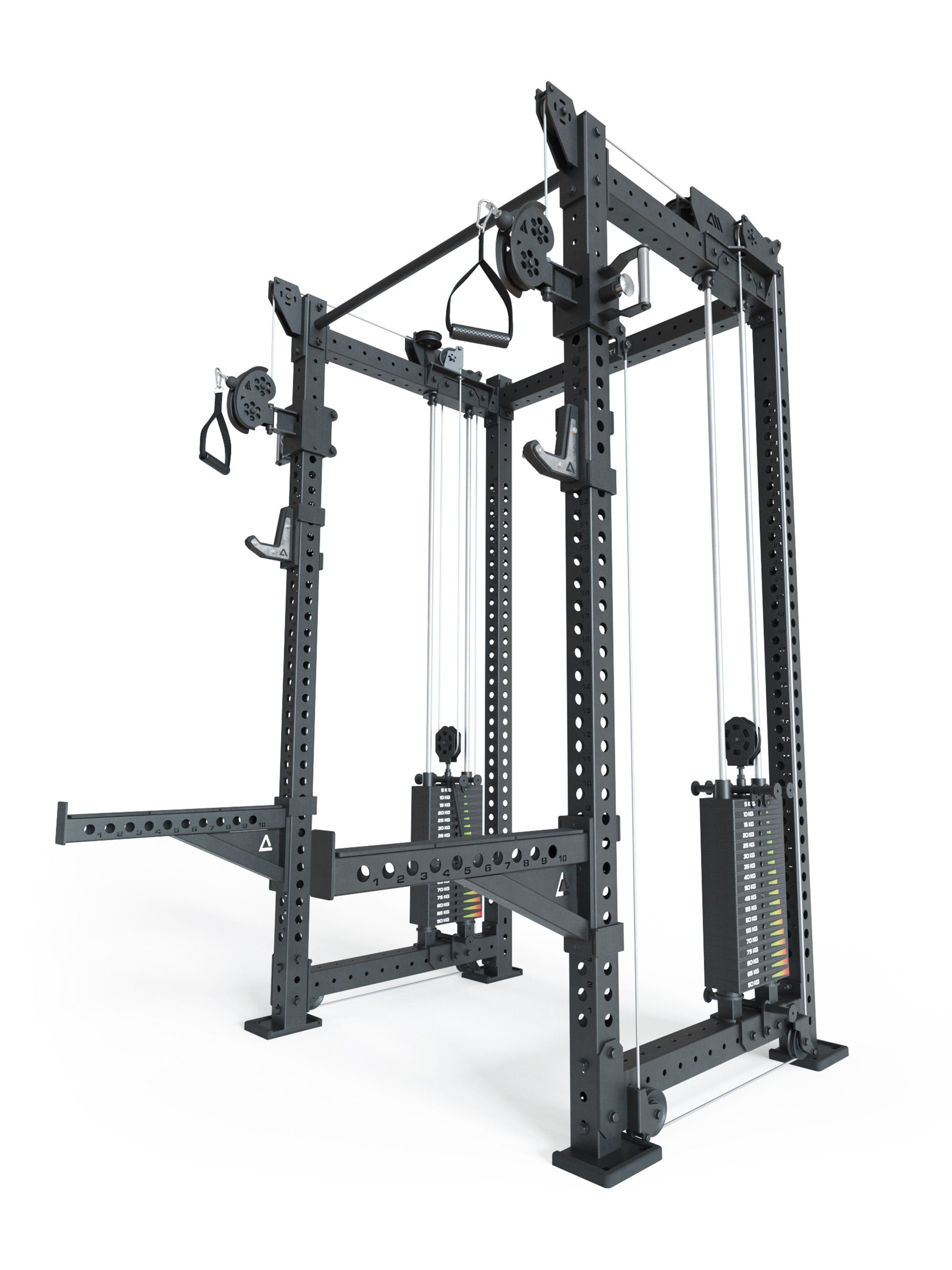 Power Cage: R8 Bradley | Modular ausbaubar mit Multipressen und Jammer Armen, #size_mittel